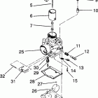 440 SKS - 0930560 Carburetor assembly 440  /  0930760 and 440 sks  /  0930...