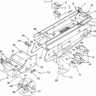Widetrak GT - X932061 Tunnel assembly widetrak gt  /  x932061