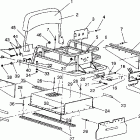 WIDE TRAK - 0932064 Rack and tunnel extension assembly widetrak  /  0932064