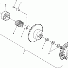0933133 LITE GT Driven clutch assembly lite gt / 0933133 and starlite gt...