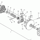 440 SKS - 0930560 Drive clutch assembly 440  /  0930760 and 440 sks  /  09...