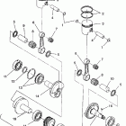 440 SKS - 0930560 Piston and crankshaft 440  /  0930760 and 440 sks  /  09...