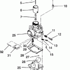 TRAIL - 0930761 Carburetor assembly trail  /  0930761 and  trail deluxe ...