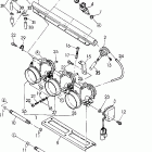 0920568 650 RXL SKS Throttle body   rxl / rxl sks