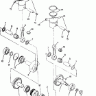 0920761 TRAIL Piston and crankshaft  trail