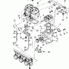 0920568 650 RXL SKS Cylinder and manifold rxl / rxl sks