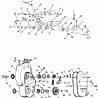 S923033 SWE LITE Brake and chaincase all swedish snowmobiles less supertr...