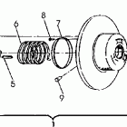 S920758 SWE 650 Driven clutch 650