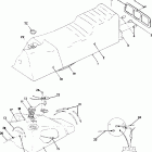 0920764 500 Seat / gas tank assembly 500 classic