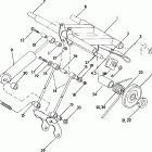 0921760 440 XCR Rear torque arm 440 xcr