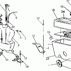 0922064 WIDETRAK Oil tank / air box assembly  widetrak