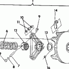 S920758 SWE 650 Drive clutch  650