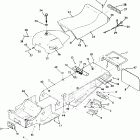 S923033 SWE LITE Chassis and seat indy lite / star lite