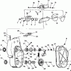 0920767 XLT SP Brake and chaincase 500 xlt