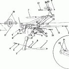 0921760 440 XCR Front torque arm  440 xcr