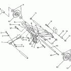 0920574 500 SKS Front torque arm  500 sp / 500 sks