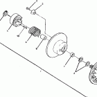 0923133 LITE GT Driven clutch indy lite gt