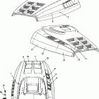 0920767 XLT SP Hood-foam / foil 500 xlt