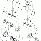 X920674 500 SP Piston and crankshaft 500 sp