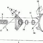 0923133 LITE GT Drive clutch  indy lite gt