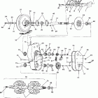 0923133 LITE GT Brake and chaincase  indy lite gt