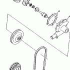 0912064 WIDETRAK Water pump widetrak