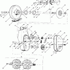 0911759 XC 400 Brake & chaincase 400 xc