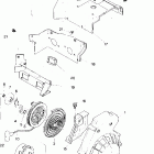 S913033 SWE LITE Blower housing and recoil starter indy lite