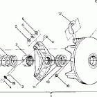 0911759 XC 400 Drive clutch 400 xc