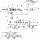 0913133 LITE GT Brake and chaincase indy lite gt