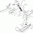 0910443 SPORT Front suspension and ski sport and sport gt
