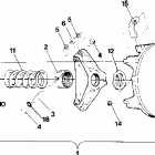 0910664 500 SP Drive clutch from serial no. 1841612