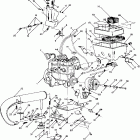 0911759 XC 400 Engine mounting 400 xc