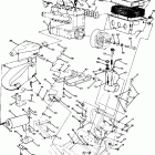0910768 650 RXL Engine mounting 650 rxl