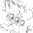 0910768 650 RXL Throttle body 650 rxl