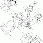 0910768 650 RXL Chassis and seat 650 rxl