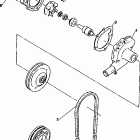 0911759 XC 400 Water pump 400 xc