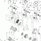 0910768 650 RXL Piston and crankshaft 650 rxl