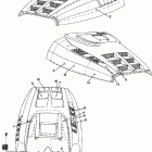 0911759 XC 400 Hood-foam / foil 400 xc