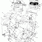 S910758 SWE 650 Engine mounting 650 and 650 sks