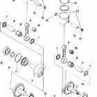 S910161 SWE TRAIL SUPERTRAK Piston and crankshaft supertrak