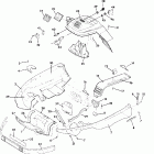 S913033 SWE LITE Nose pan and console indy lite and star lite
