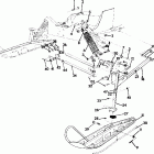0911759 XC 400 Front suspension & ski 400 xc