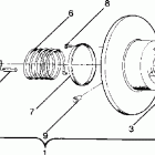 0901027 STARTRAK Driven clutch star, sprint es and startrak updated 2 / 9...