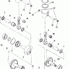 0900761 TRAIL Piston and crankshaft trail