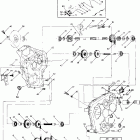 0902064 TRAIL WIDETRAK Brake and chaincase