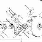0900768 650 RXL Привод сцепления