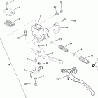 0900161 TRAIL SUPERTRAK Master cylinder assembly all swedish snowmobiles