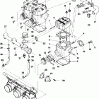 0900768 650 RXL Cylinder and manifold