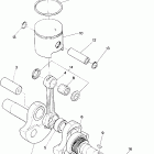 0901027 STARTRAK Piston and crankshaft star and startrak